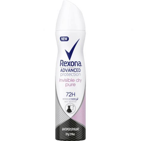 Buy Rexona Women Advanced Protection Invisible Dry Pure Antiperspirant