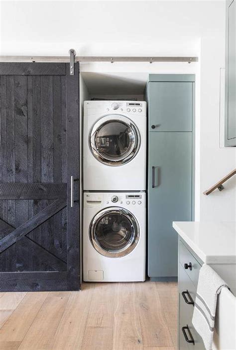 Cabinet To Hide Stackable Washer And Dryer Cabinets Matttroy