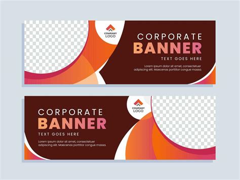 Corporate business banner template 23682449 Vector Art at Vecteezy