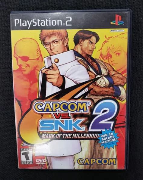 Capcom Vs Snk Mark Of The Millennium Playstation Ps Complete