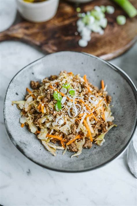 Keto Egg Roll In A Bowl 10 Minute Dinner Ketoconnect