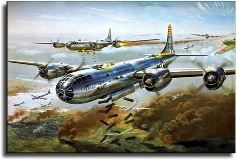 Asdg12s poster-World-War-2-Plane-The-B-29-Strategic-Bomber-Poster ...
