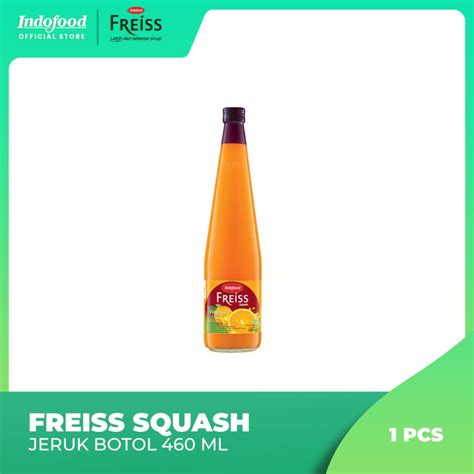 Jual Sirup Indofood Freiss Squash Leci Dan Jeruk Botol 460ml Shopee