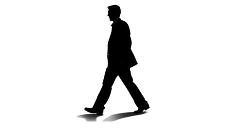 Free Vectors | walking man silhouette logo