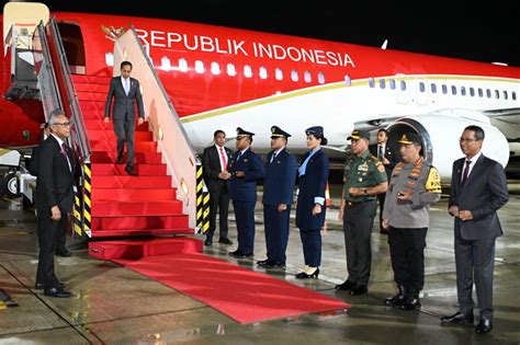 FOTO Usai Hadiri KTT Khusus ASEAN Australia Presiden Jokowi Bertolak