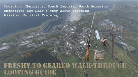 2023 North Berezino Spawn Loot Guide Freshie To Geared Looting Walk