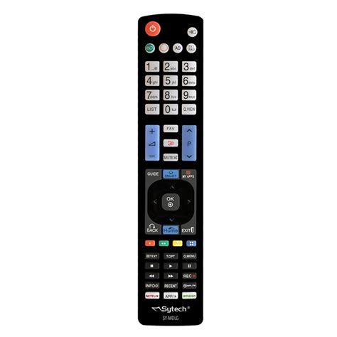 Mando Universal TV LG Netflix Amazon SYTECH SY MDLG