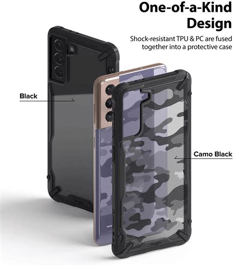 Ringke Fusion X Case For Galaxy S Plus Camo Black Fonepro