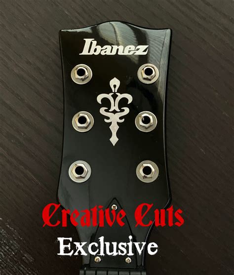 Ibanez Art Style Guitar Headstock Mop Decal Set Perfect For Etsy