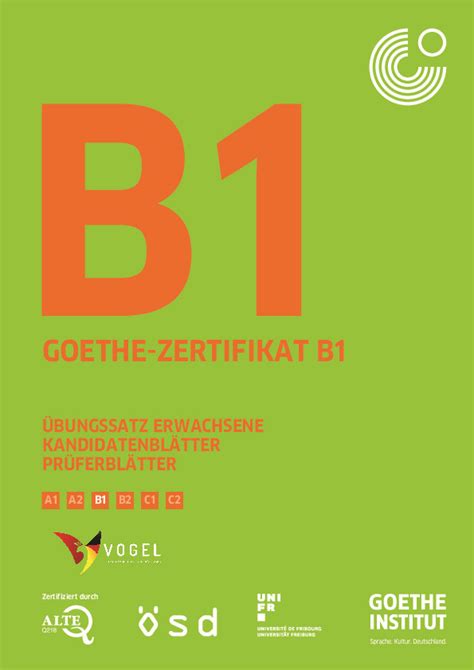 Goethe Zertifikat B Pdfcoffee