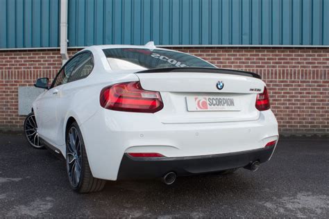 Scorpion Exhaust Valved Cat Back System Bmw M235i Royal Body Kits