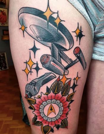 Marvelous Star Trek Tattoos Designs Tattoosboygirl