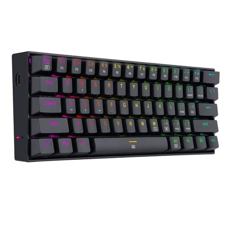 Клавиатура Gaming Redragon Dragonborn, Механична, Подсветка RGB, red ...