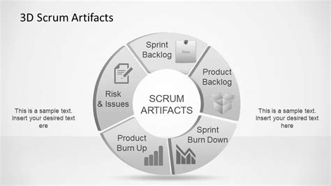 3d Agile Scrum Powerpoint Diagram Slidemodel