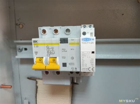 Модульный контактор 220в на ДИН рейку - для чего нужен магнитный ...
