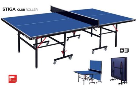 Stiga Club Roller Mm Table Tennis Table With Wheels Sportztrack