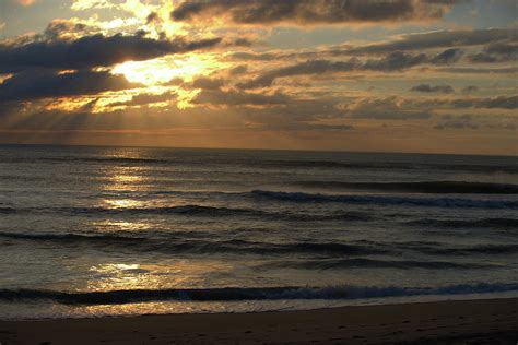 Ocean and landscapes- sunrise at the beach Photograph by Siyano Prach ...