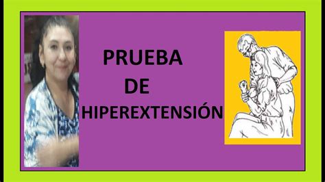 Prueba De Hiperflexi N Youtube