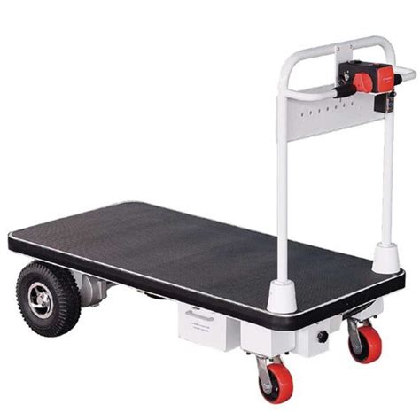 400kg Rated Powered Heavy Duty Industrial Trolley Cart 4 Wheel