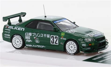 Miniature Nissan Skyline 1 64 INNO64 GT R R34 RHD No 32 Super Taikyu