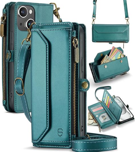 Amazon Strapurs Crossbody Wallet Case Compatible With IPhone 15