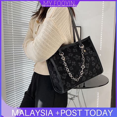 N288 READY STOCK MYFOOYIN Woman Handbag Shoulder Sling Bag Leather Tote