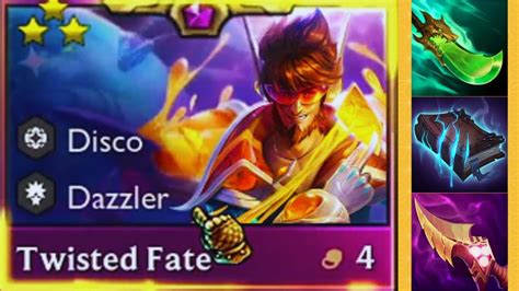 3 Star Twisted Fate⭐⭐⭐clear Enemies Quickly Tft Set 10 Youtube