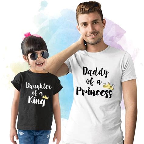 Daddy Of A Princess Daughter Of A King Daddy Daughter Etsy Princess