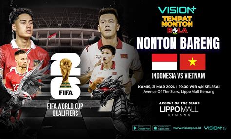 Skuad Garuda Memanggil Saksikan Nobar Pertandingan Timnas Indonesia Vs