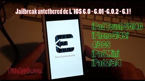 Jailbreak Untethered De L Ios Pour Iphone Ipod