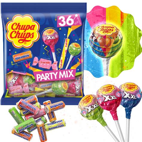 Party Mix Chupa Chups Lizaki Gumy Cukierki Fruittella G Dzie