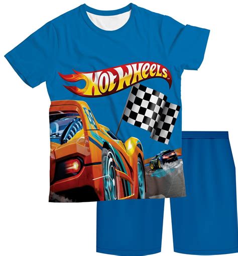 Pijama Infantil Hot Wheels Corrida Pjmc Elo Produtos Especiais