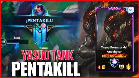 WILD RIFT YASUO TOP 50 Yasuo PENTAKILL Gameplay YouTube