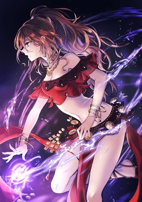 Beautiful Dancer Primrose [octopath Traveler 12 Images] R Animebellydancers