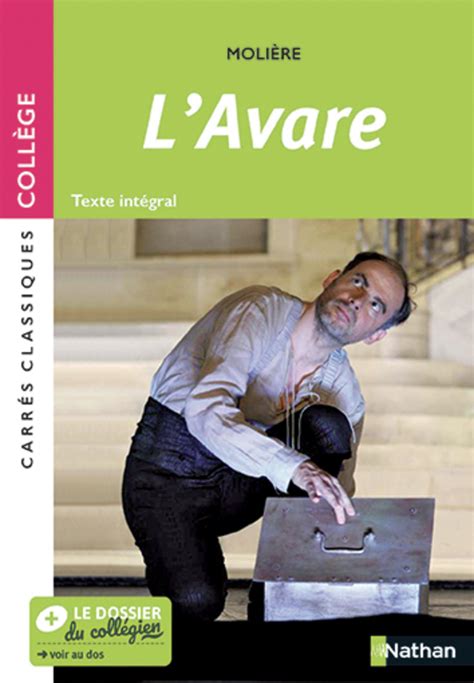 L Avare Texte Int Gral Carr S Classiques Coll Ge Livre