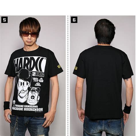楽天市場 ハードコアチョコレート HARDCORE CHOCOLATE マカロニほうれん荘 トシちゃんきんどーちゃんブラック SS TEE T BK Tシャツ 半袖