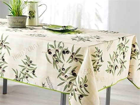 Tischdecke Ecru X Cm Provence Oliven Kaufland De