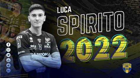 Ufficiale Luca Spirito in gialloblù fino al 2022 Lega Pallavolo Serie A