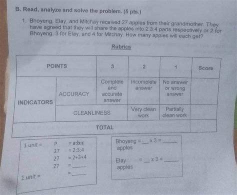 Mathematics Po Iyang Nasa Larawan Paki Sagotan Sana Ng Maayos