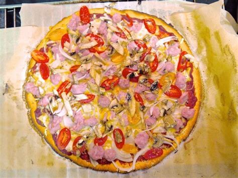 Receta Fitness Lowcal Crunchy Pizza Sin Gluten Vikika Blog