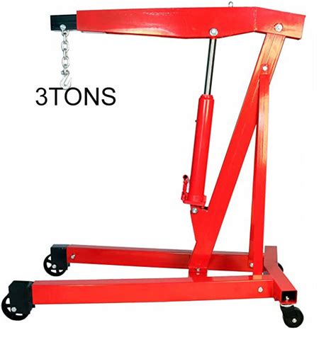 Ton Heavy Duty Engine Hoist Cherry Picker Shop Crane Shop Crane And