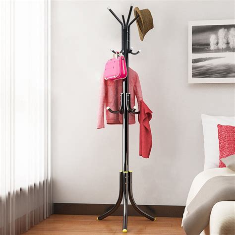 Do U Metal Coat Rack Free Standing Display Hall Tree With Tiers