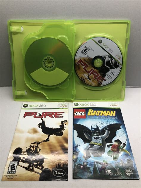 Lego Batman Pure Games Bundle Xbox 360 2009 Two Complete Games Free Ship 1588588010 Ebay