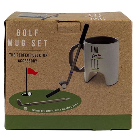 Golf Putting Mug With Golf Club Pen And Mini Ball Now Trending