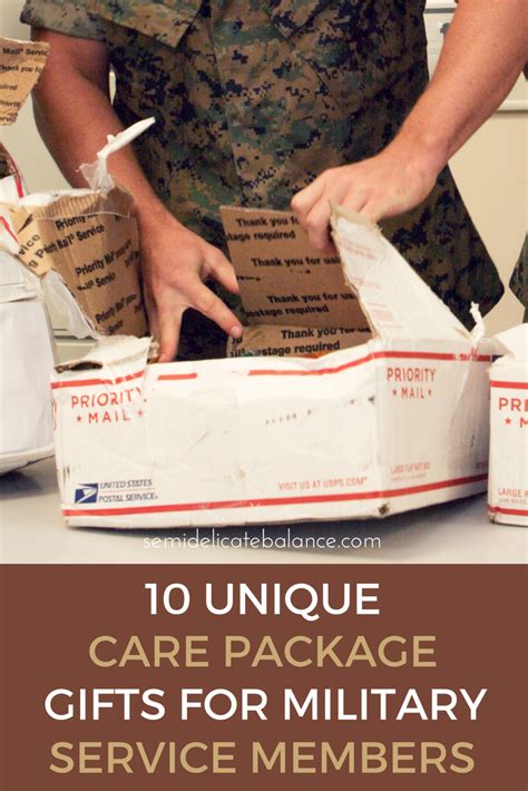 10 Unique Care Package Ts For Military Service Members