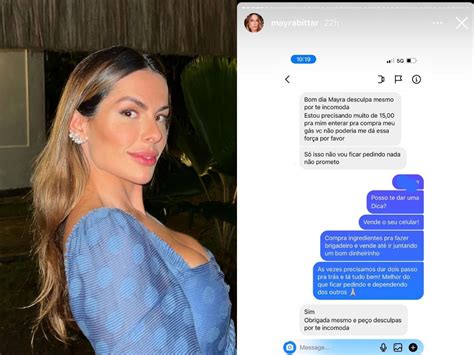 Influencer goiana divide opiniões ao negar R 15 para seguidora que