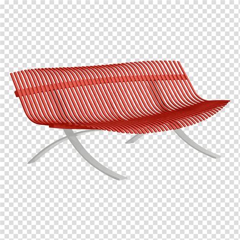 Bench Fermob Sa Bank Metal Chair Carrot Chilli Transparent Background