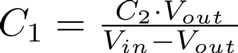 Capacitive Voltage Divider Electronics Basictables