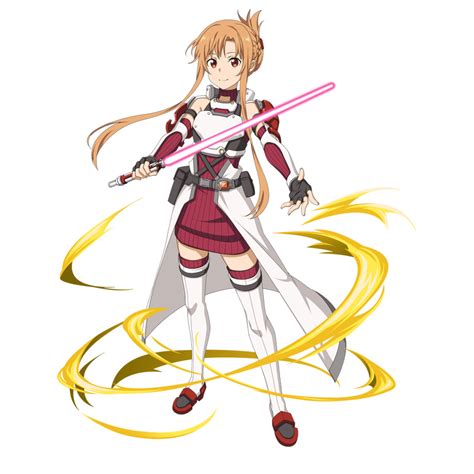 Safebooru 1girl Asuna Sao Beam Saber Black Gloves Brown Eyes Brown Hair Closed Mouth Dress