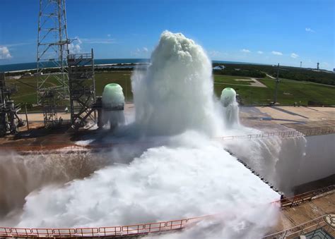 Nasas Incredible Water System Dumps 450000 Gallons In About A Minute